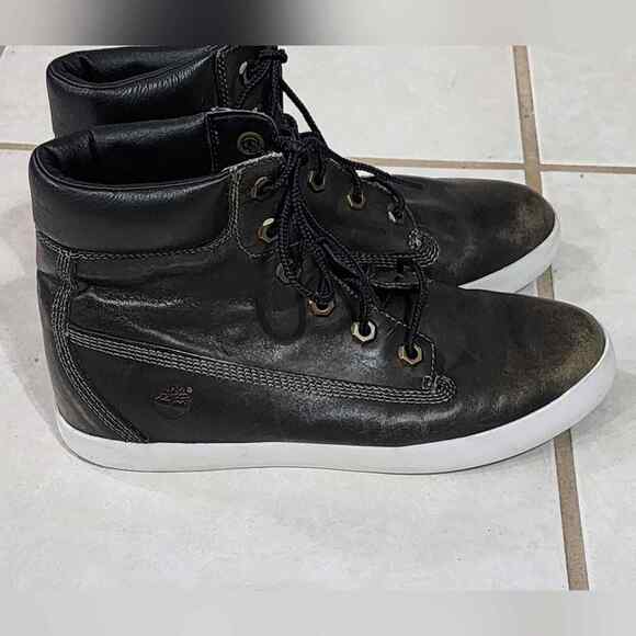 Timberland Womens Glastenbury 6 Inch Lace Boot, Black‎ size 7.5 - Picture 4 of 8